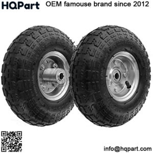 10″ All Purpose Utility Air Tires/Wheels With A 5/8″