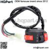 3 Functions Left Handlebar Switch Assembly for 50cc 70 cc 90cc 110 cc 125cc 150cc ATV Quad 4 Wheeler Taotao Sunl Coolster - Image 2