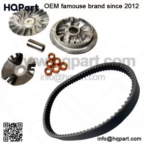 Drive Belt & Variator Pulley Roller Kit For Yamaha N-MAX NMAX 125 GPD125 14-20