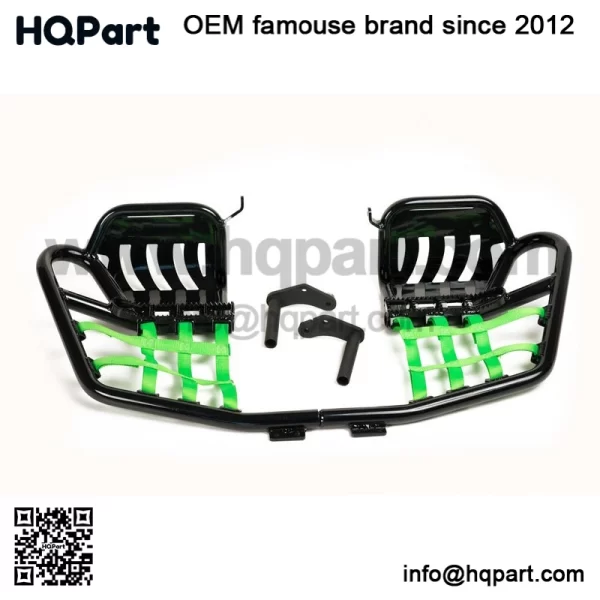 Honda TRX450R 450ER Pro Peg FOOT PEG Nerf bars PSE106-HGB GLOSS BLACK - Image 3