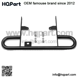 Rear Back Wide Grab Bar Bumper Black Carrier For 2004-Up Yamaha YFZ450 ATV