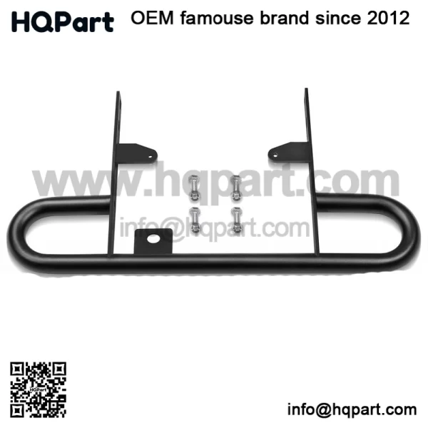 Rear Back Wide Grab Bar Bumper Black Carrier For 2004-Up Yamaha YFZ450 ATV