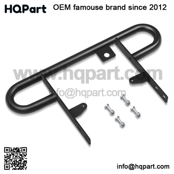 Rear Back Wide Grab Bar Bumper Black Carrier For 2004-Up Yamaha YFZ450 ATV - Image 3