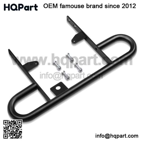 Rear Back Wide Grab Bar Bumper Black Carrier For 2004-Up Yamaha YFZ450 ATV - Image 4