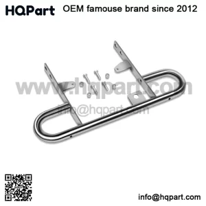 For 2004-2013 Yamaha YFZ450 ATV Rear Wide Grab Bar Bumper Chrome Carrier