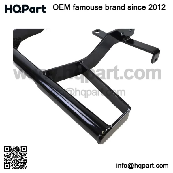 Fits Yamaha Yfz 450r Grab Bar Bumper Rack 09-24 Straight Handle Steel Black - Image 5