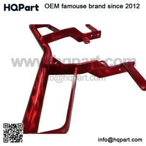 Yamaha Yfz 450r Grab Bar Bumper Rack Aluminum T6 09-25 Translucent Red