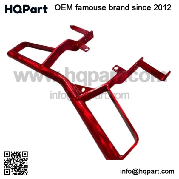 Yamaha Yfz 450r Grab Bar Bumper Rack Aluminum T6 09-25 Translucent Red - Image 2