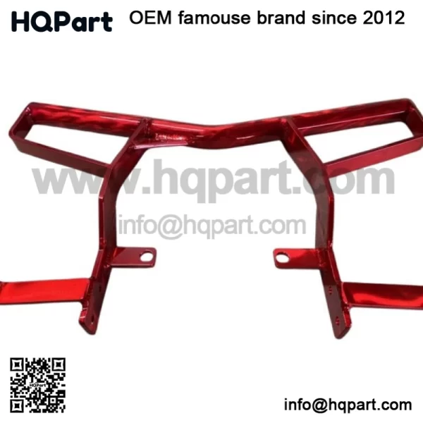 Yamaha Yfz 450r Grab Bar Bumper Rack Aluminum T6 09-25 Translucent Red - Image 3