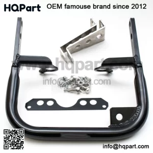Yamaha YFZ 450 Grab Bar 04 - 13 Rear Bumper ARMAT by Alba Racing Black 199 T5
