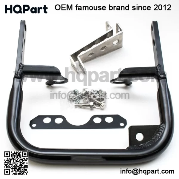 Yamaha YFZ 450 Grab Bar 04 - 13 Rear Bumper ARMAT by Alba Racing Black 199 T5