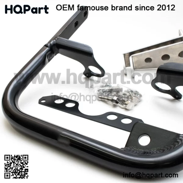 Yamaha YFZ 450 Grab Bar 04 - 13 Rear Bumper ARMAT by Alba Racing Black 199 T5 - Image 2
