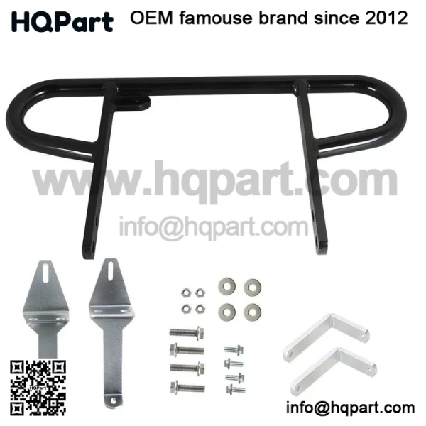 For Yamaha YFZ 450 Rear Wide Grab Bar Bumper Alba Racing Black 199 T2 B
