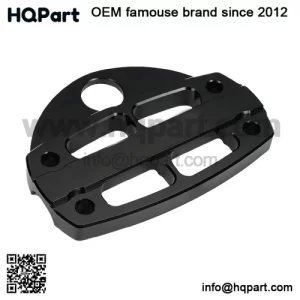 Handlebar Clamp With Key Guard For Yamaha Raptor 700 2006-2024 Steering Stem