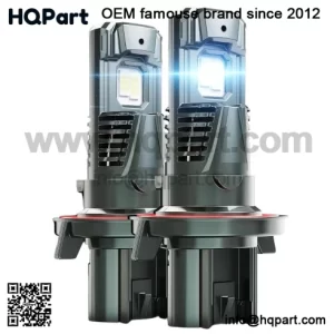 H13 LED Fog Light Bulbs, G-XPower Chips 9008 Light Bulb 20000LM 100W 6500K Plug And Play LED Bulbs, Pack Of 2