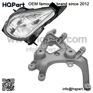 Front Fender Right Headlight & Bracket For Yamaha Raptor 700 YFM700 2006-2012