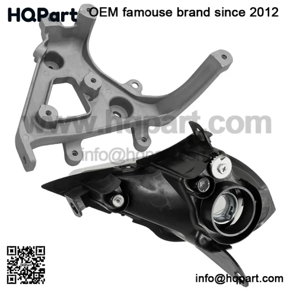 Front Fender Right Headlight & Bracket For Yamaha Raptor 700 YFM700 2006-2012 - Image 4