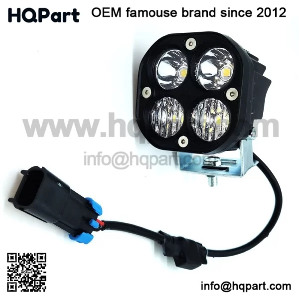 2018 -2025 POLARIS RANGER XP 1000 BACK-UP LIGHT WITH FACTORY PLUG NO HOLES