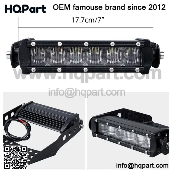 Front LED Headlight Light Bar 60W For Honda TRX 450R 250X 300EX 400EX TRX 700XX - Image 5