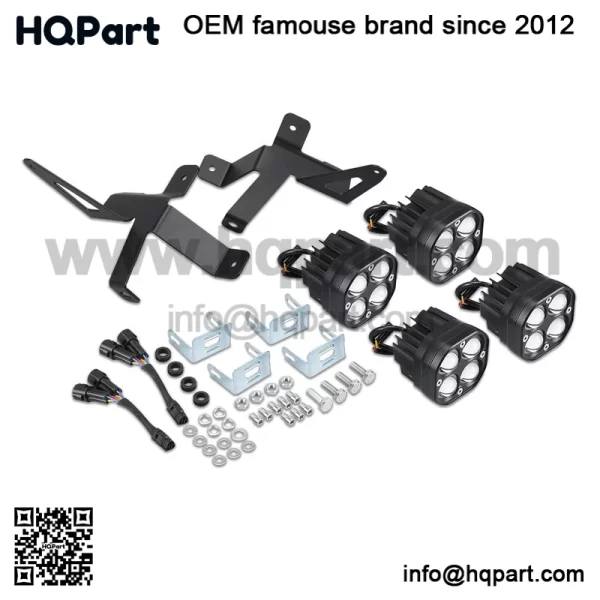 For Yamaha Raptor 700 / 700R Driving Headlight LED Work Lights 2013-2023 4-Pack