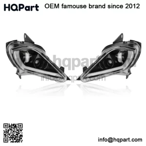 For 2006-2025 YAMAHA YFZ 450 RAPTOR 350 700 700R LED Headlights Set Head Lamps