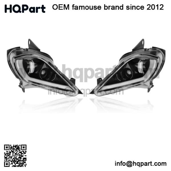 For 2006-2025 YAMAHA YFZ 450 RAPTOR 350 700 700R LED Headlights Set Head Lamps