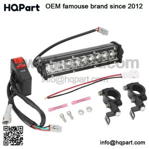 For Yamha Banshee 350 Raptor 700 YFZ450 LED Headlight Bar Lighting Kit Plug&Play