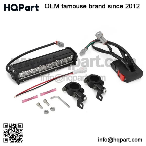 For Yamha Banshee 350 Raptor 700 YFZ450 LED Headlight Bar Lighting Kit Plug&Play - Image 4