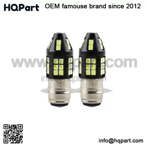 2pcs Headlight For Yamaha YFZ450 YFZ450R Raptor 700 700r LED Light Bulb 8000K