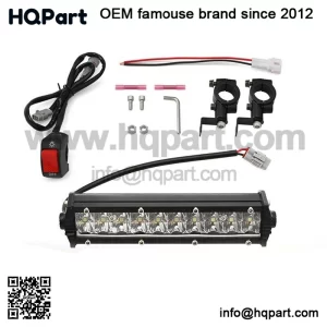 Plug-N-Play LED Headlight Bar Lighting For Yamaha YFZ450 R/X YFZ50 Raptor 50 80