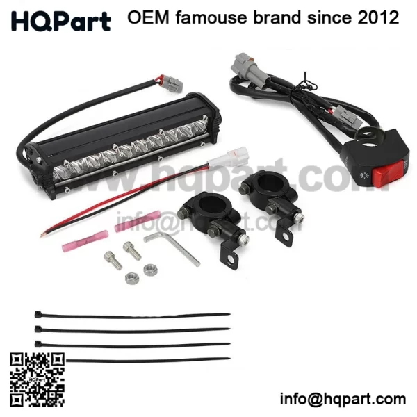 LED Headlight Light Bar&Switch Kit For Yamaha  YFZ50 YFZ450R/X Raptor 700 TRX90X - Image 3