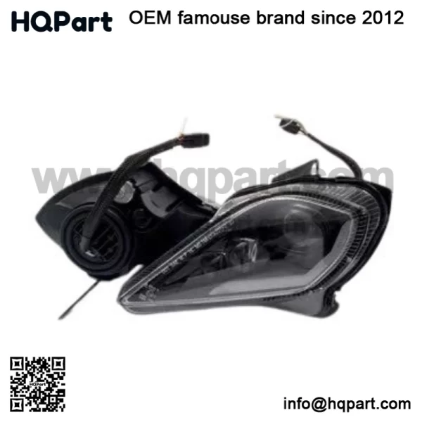 For YAMAHA YFZ 450 RAPTOR 250 350 700R LED Headlights Set Head Lamps Turn Signal - Image 2