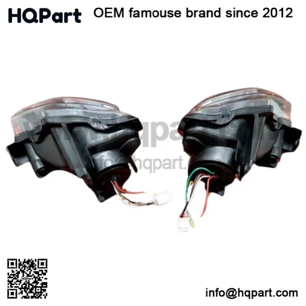 2 x LED Headlights Yamaha YFZ450R Raptor 700 700R YFZ450 WOLVERINE - Image 5
