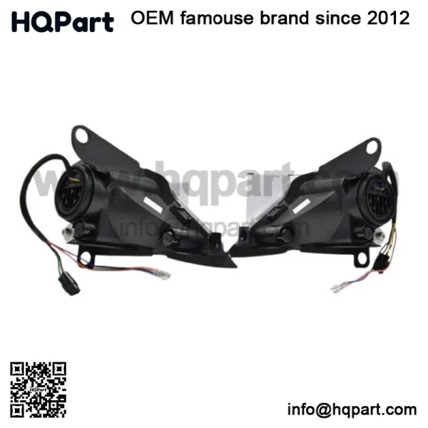 Led Headlights w/ Turn for Yamaha Raptor YFZ 450 450R 450X 700R YFM 250 350 700 - Image 3