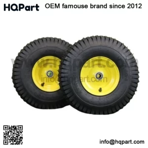 Tire & Wheel (Set of 2) 15x6.00-6 Tire and Wheel Assemblies, ATW-001
