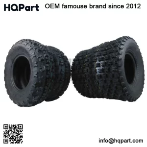 2004-2014 YAMAHA YFZ 450R QUAD SPORT ATV TIRES 21X7-10, 20X10-9 SET 4