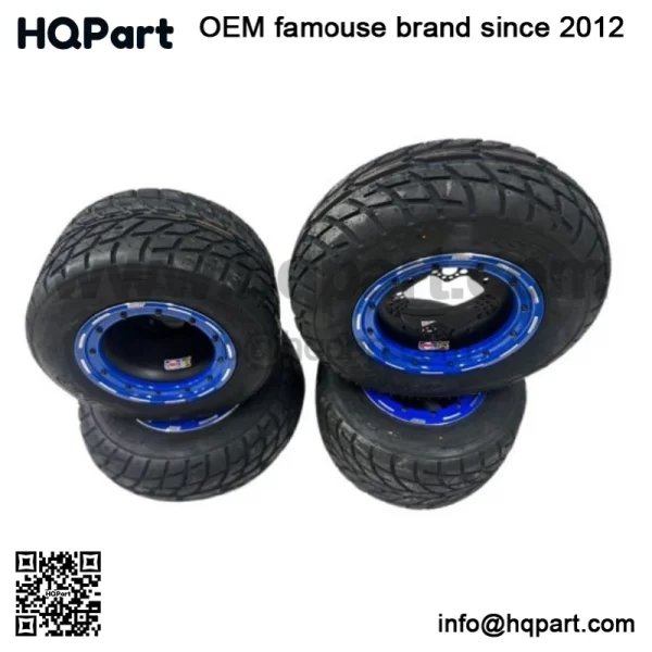 G3 Beadlock Wheels Sunf A021 Street Road Tires Yamaha YFZ450 YFZ450R - Image 2