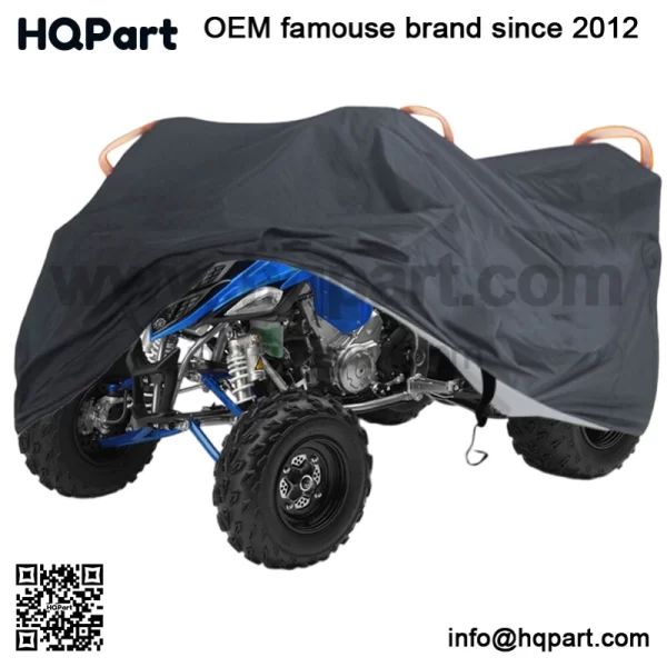 Waterproof ATV Cover Storage Sun Protection For Yamaha Raptor 350 660R 700 700R