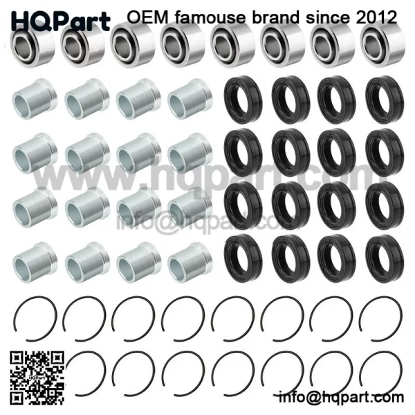 A-Arm Bearing Bushing Kit For Honda TRX250X TRX400EX TRX450R TRX 450ER TRX 700XX