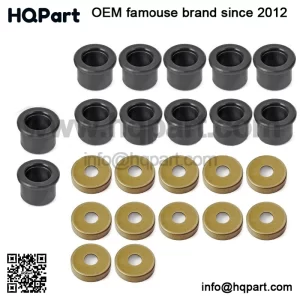 12X Front A Arm Bushing & Seal Caps Kit for Yamaha YFZ450 YFZ450R YFZ450X 04-22