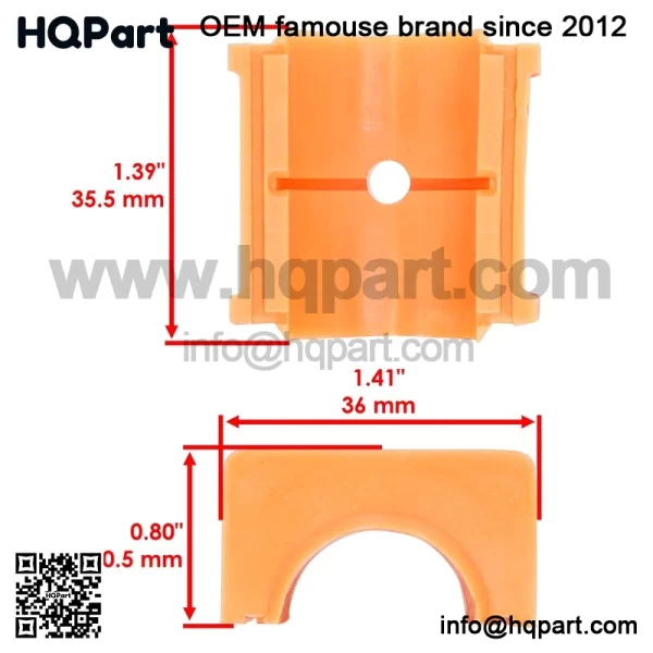 Polaris crambler 00 997-2000 teering ost pper/Lower ushings - Image 2