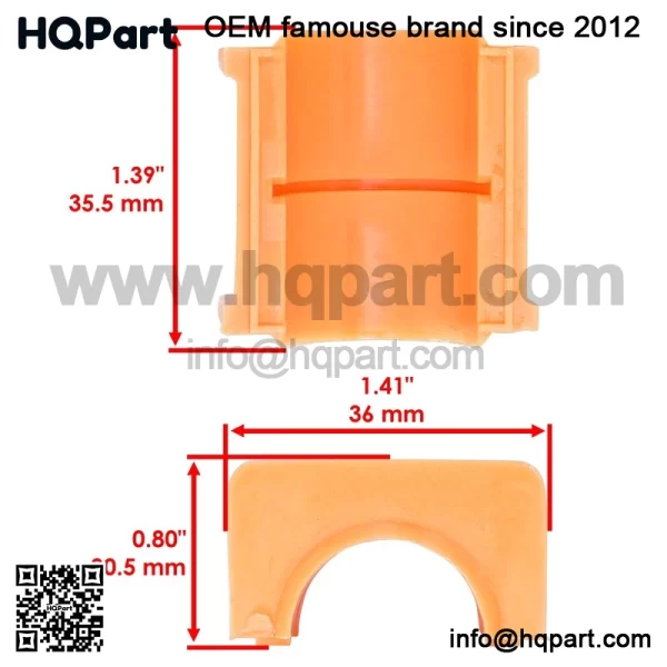 Polaris crambler 00 997-2000 teering ost pper/Lower ushings - Image 3