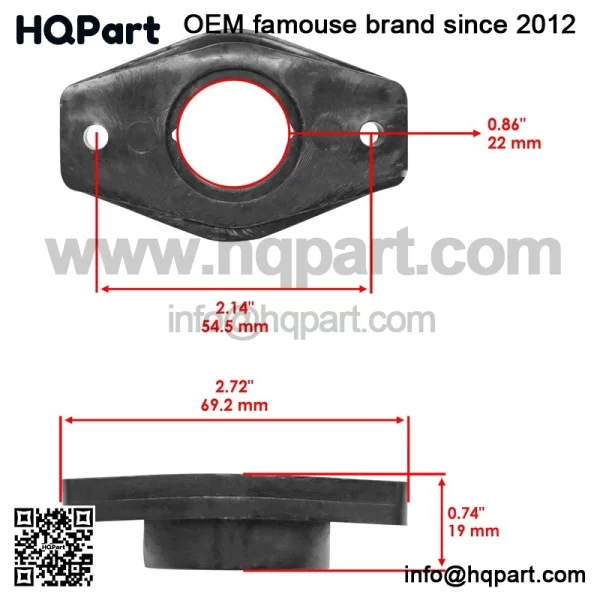 Polaris crambler 00 997-2000 teering ost pper/Lower ushings - Image 4
