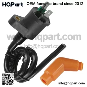 Ignition Coil & Spark Plug Cap Boot for Honda TRX250X 2009 2011-2014 2016-2024