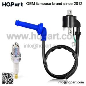 Ignition Coil & Spark Plug For Honda TRX450ER TRX450R 2006-2014 30500-HP1-003