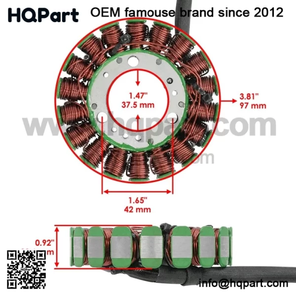 Stator Regulator Rectifier Gasket For Yamaha YFZ450R YFZ450 R YFZ450Rse 2009-24 - Image 2