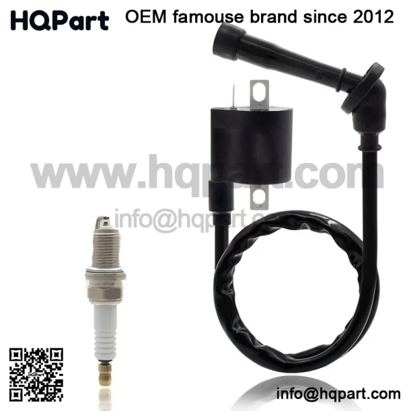Ignition Coil Spark Plug Suzuki LTZ400 LT-Z 400 Quadsport OEM 33410-09F00