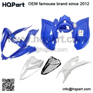 For YAMAHA Raptor 700 2006-2025 Plastics Kit Bodywork Fenders BLUE Complete Set