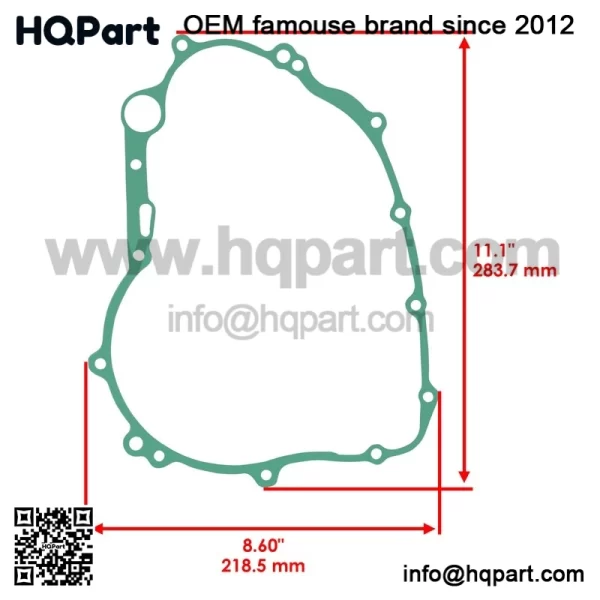 Clutch Cover Gasket For Yamaha WR250R 08-2020 / WR250X 2008-2011 3D7-15462-00-00 - Image 2
