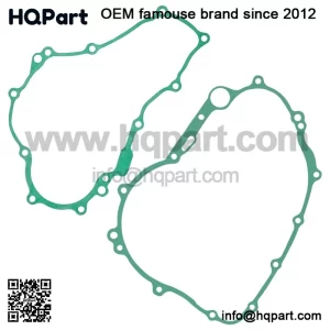 Stator & Clutch Cover Gasket For Yamaha 3D7-15451-00-00 3D7-15462-00-00